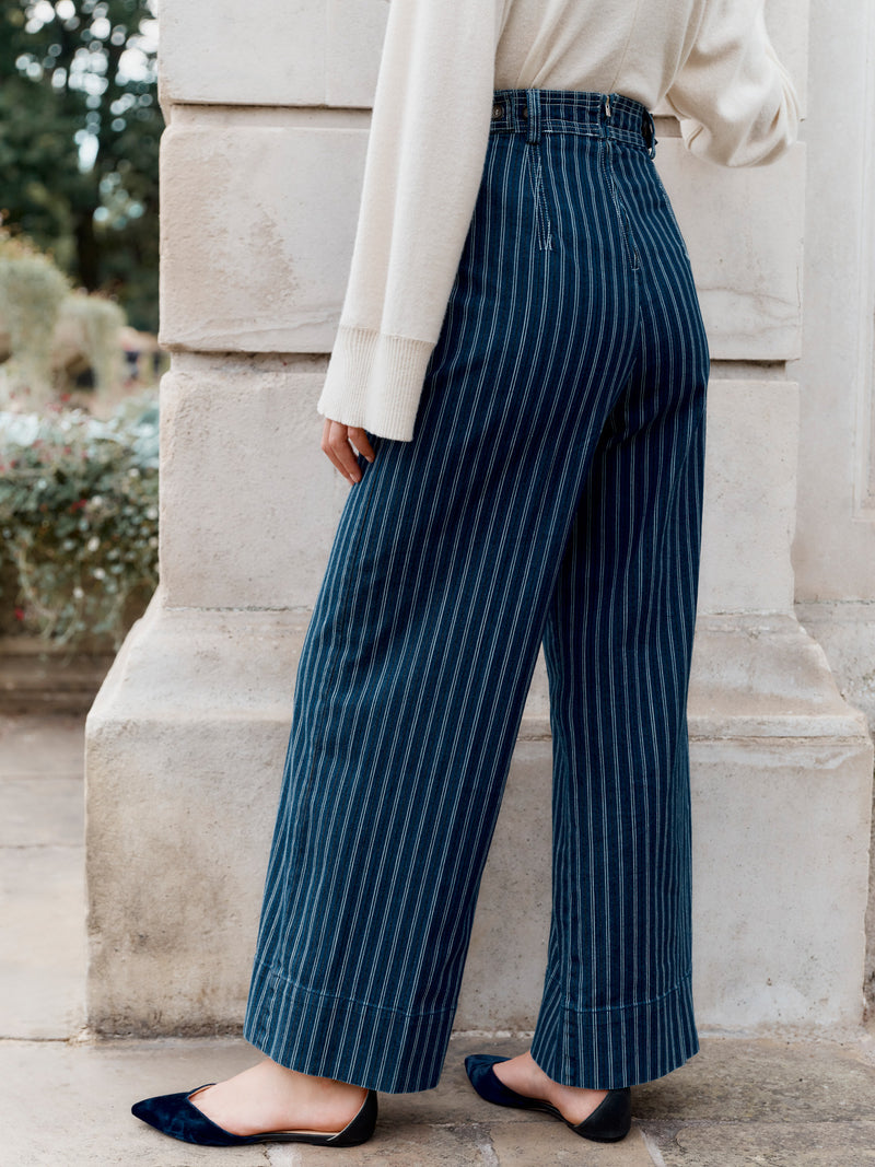 The Jean Striped Luxury Womenswear WIGGY KIT