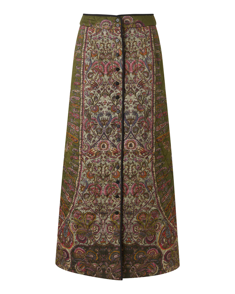 The Quilted Skirt (Antique Paisley)