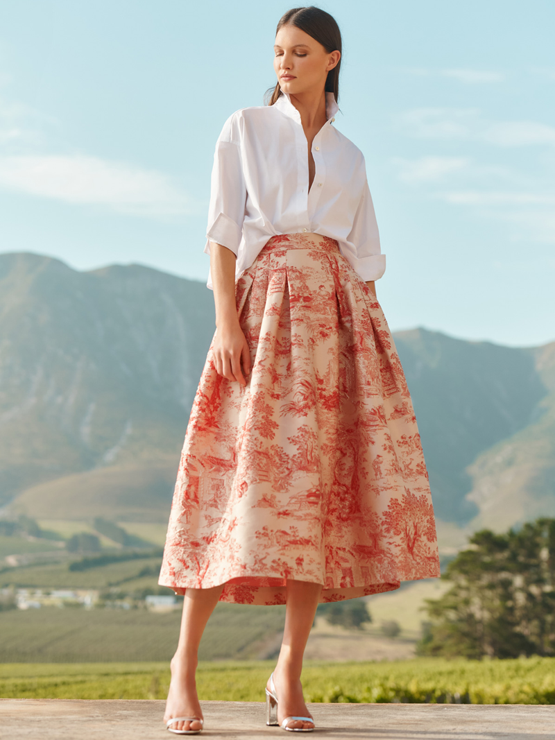 Opera Skirt (Toile De Jouy)