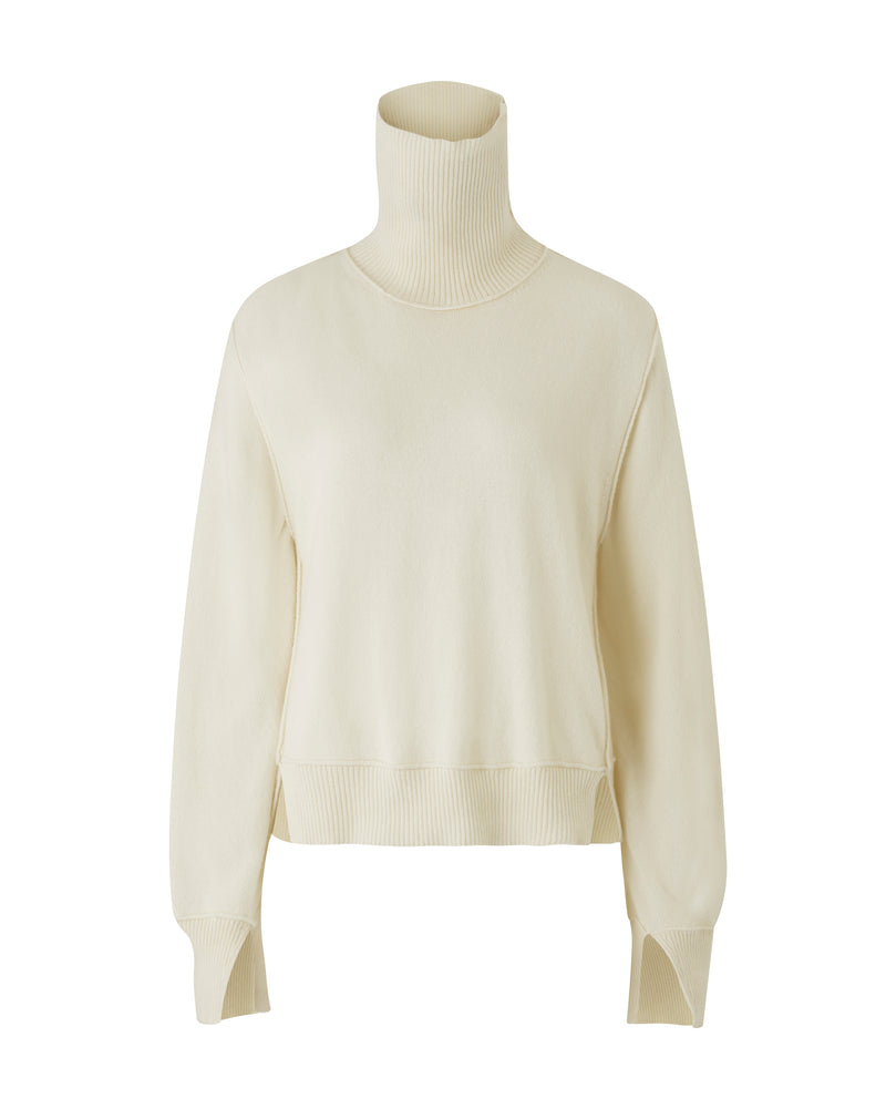 Inside Out Turtleneck (Ivory)